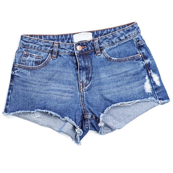 Blue Denim Shorts
