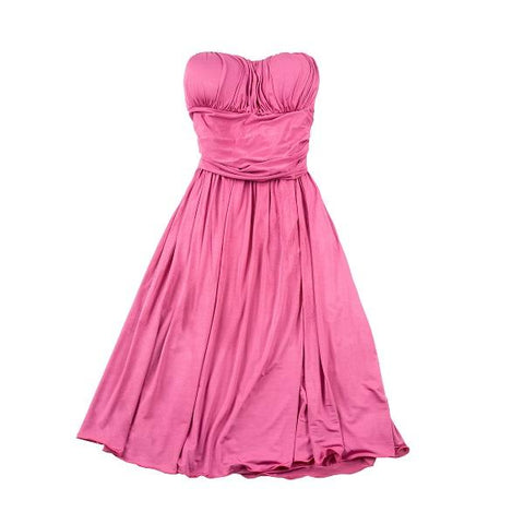 Pink Flared Dress