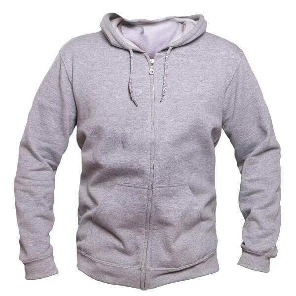 light grey mens hoodie